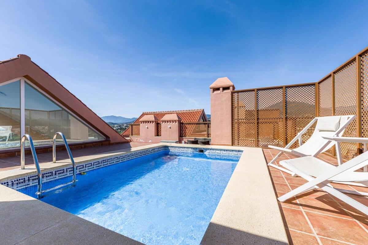 Heated Rooftop Pool Penthouse Views Magna Marbella Exterior foto